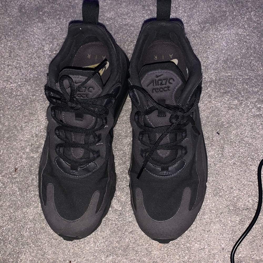 Black Nike reacts